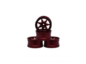 Dominate the Track 1/10 Scale Drift Wheels 7Star Style 4pcs