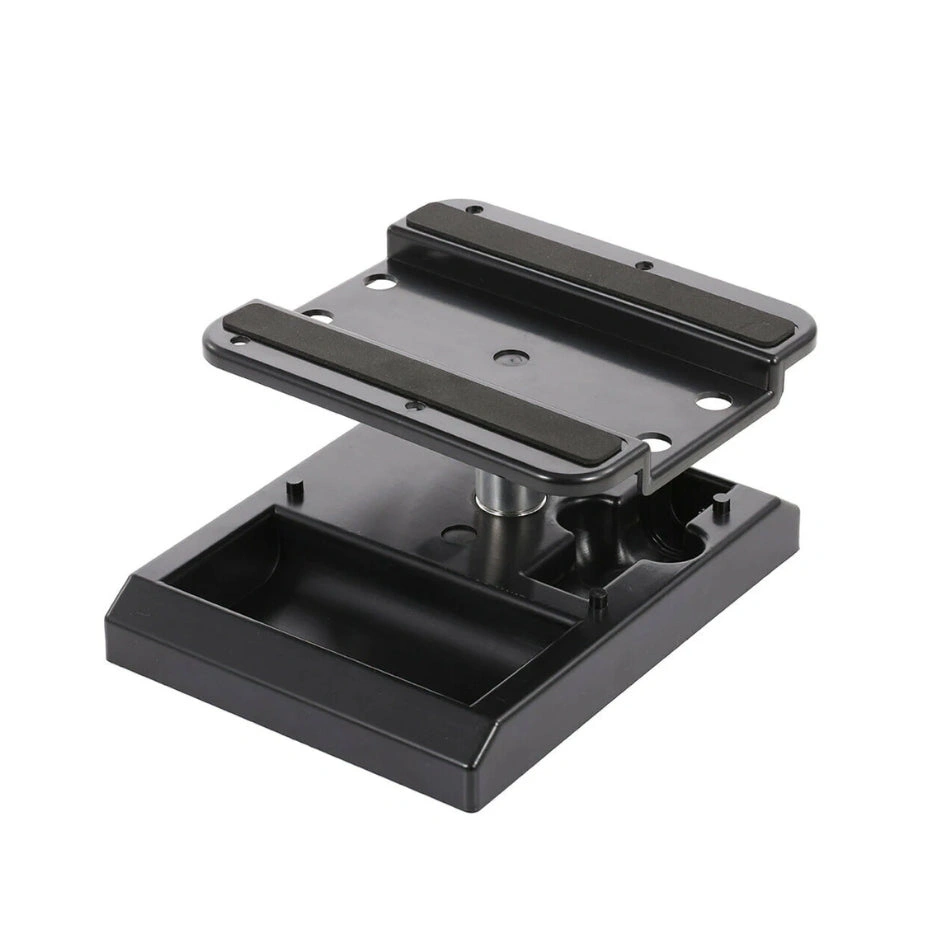 Showcase Your Crawler: Premium Aluminum Display Stand - Black (1/10 Scale)
