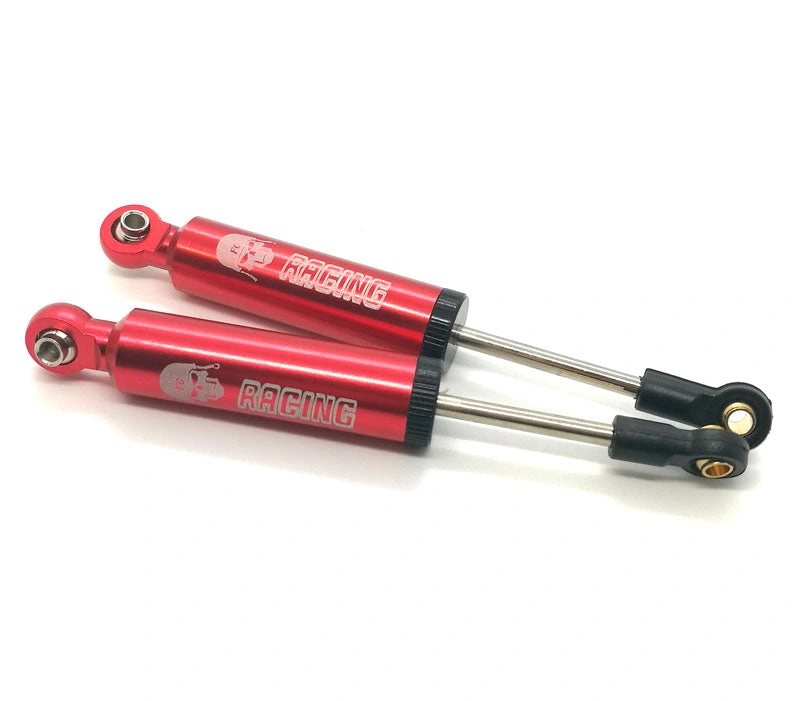 Red Crawler Shock Set 90mm Pair for SCX10 TRX4 Off-Road